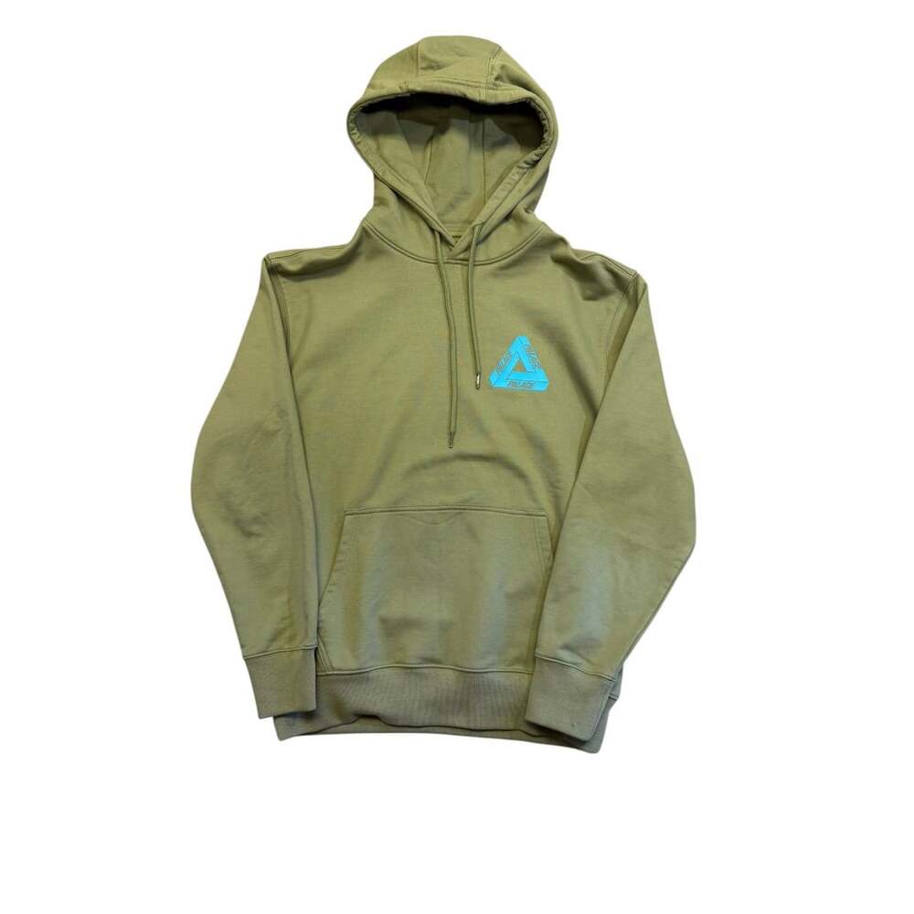Palace Tri-Chenille Logo Hoodie Size M Green